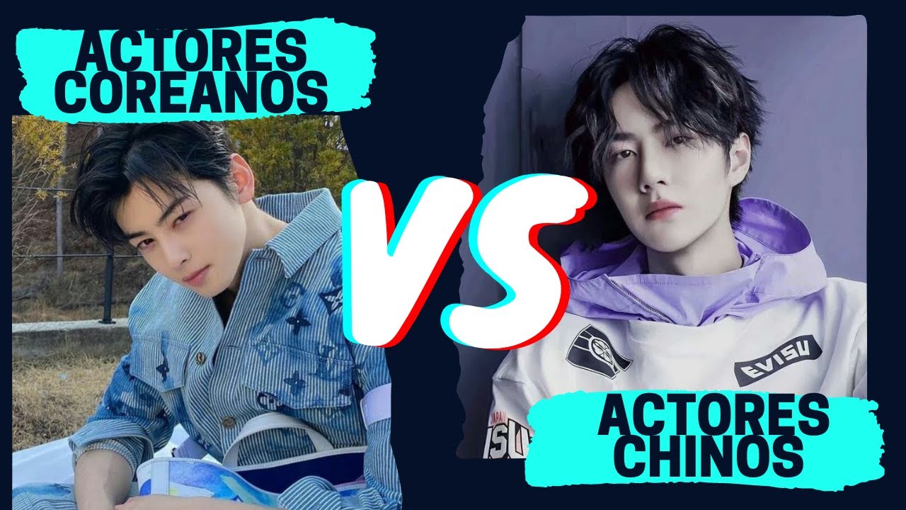 Actores Coreanos 🇰🇷 Vs Actores Chinos 🇨🇳 / escoge tú favorito