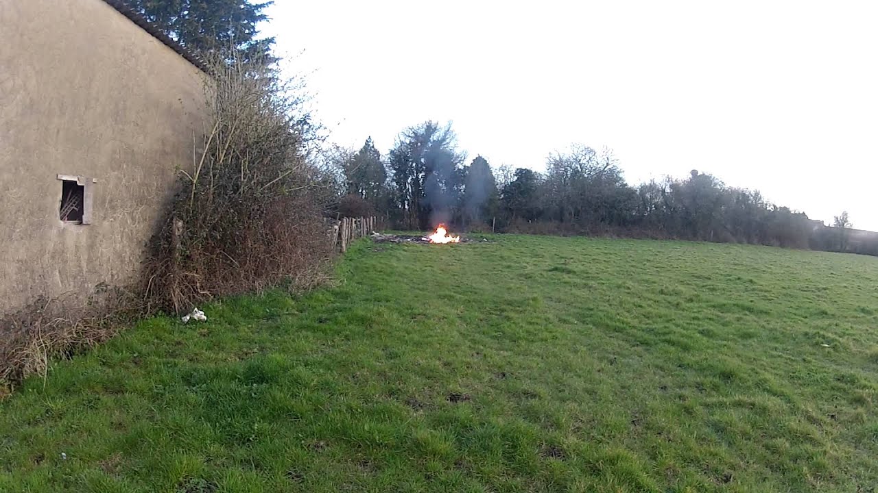 dont try this at home kids.....(use the garden next door)