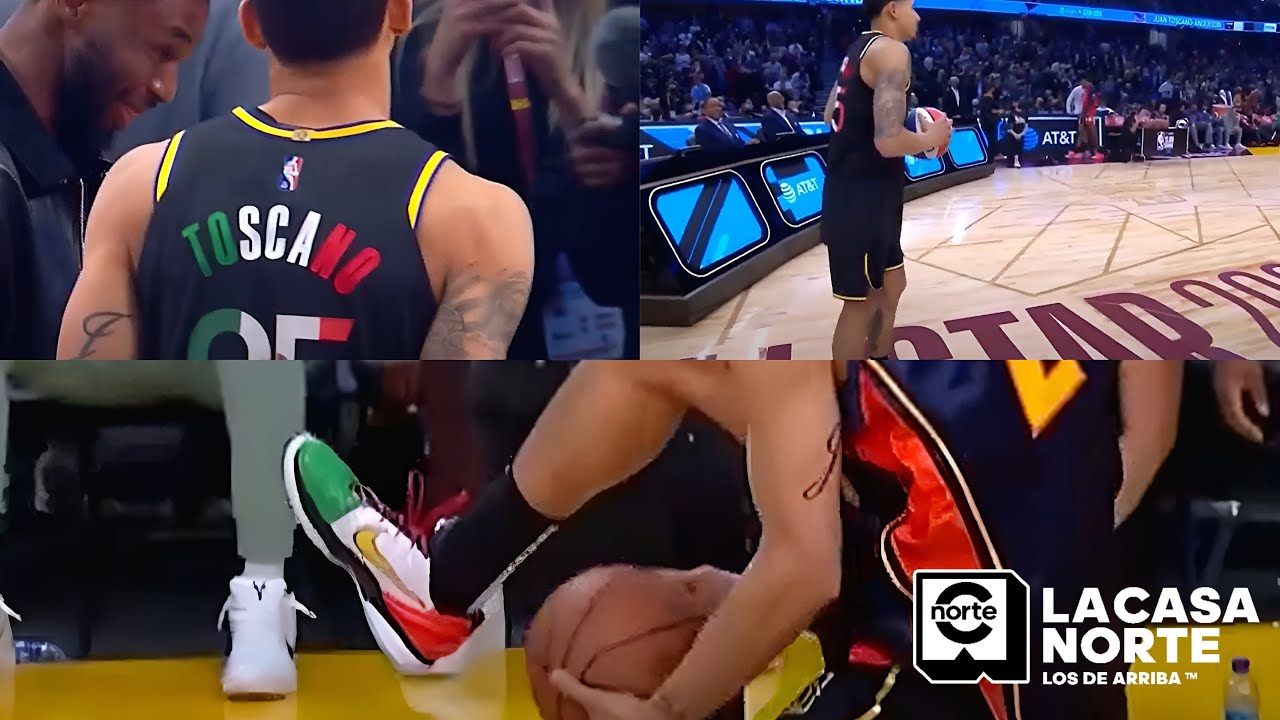 Juan Toscano Anderson en el concurso de Clavadas 🔥 | 2022 NBA All-Star