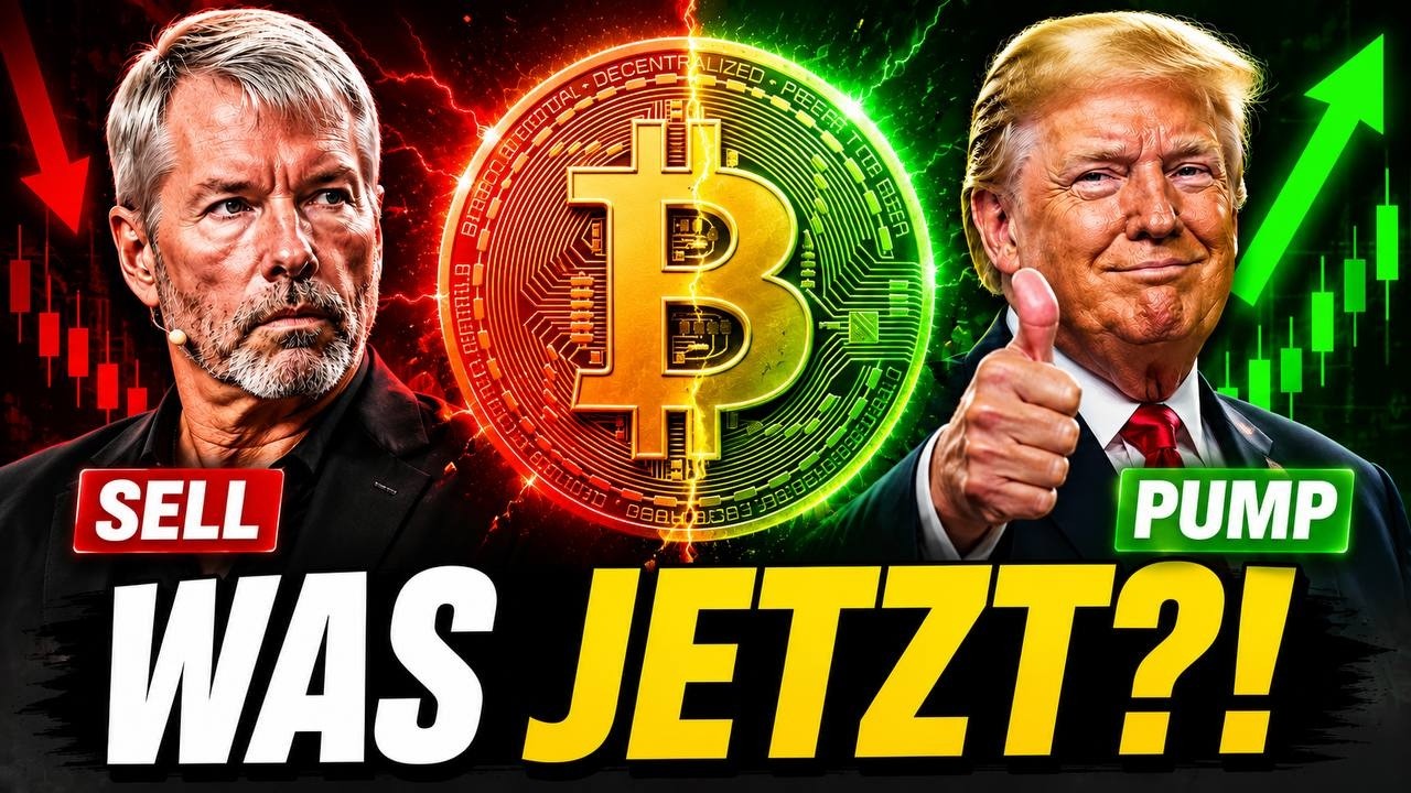 Bitcoin: Saylor verkauft, Trump pumpt - Mein exakter Plan jetzt!