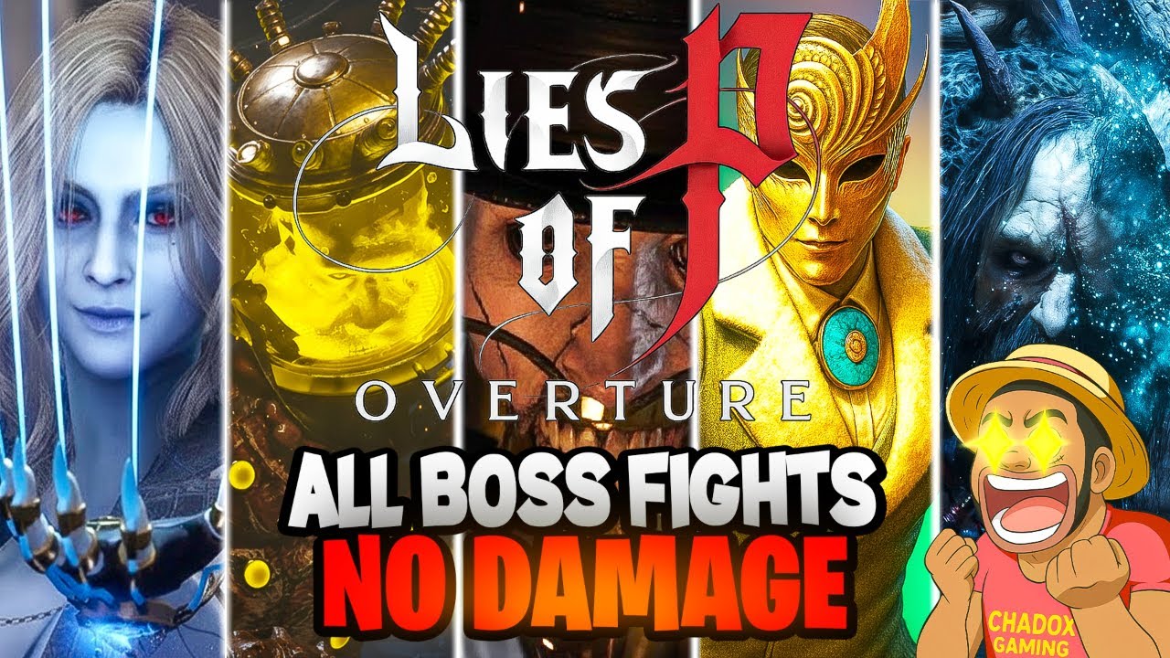 Can You Really Beat All Lies Of P Bosses NO DAMAGE? Full No-Hit Challenge Run