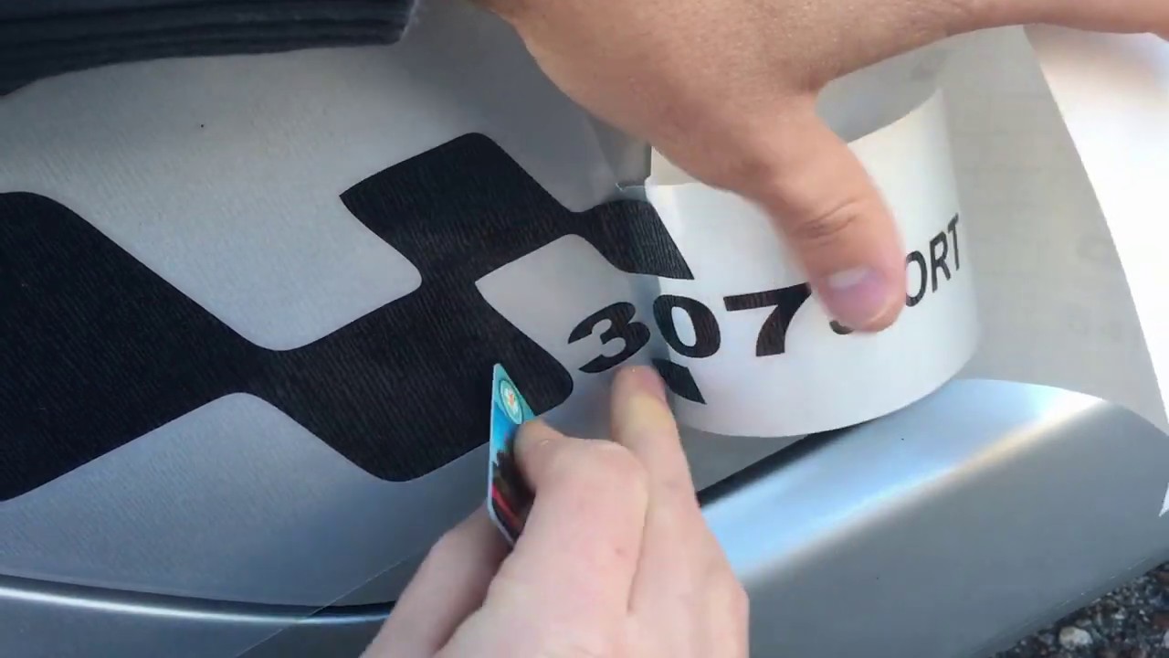 Sticker Uygulaması, Sticker Application, Peugeot 307