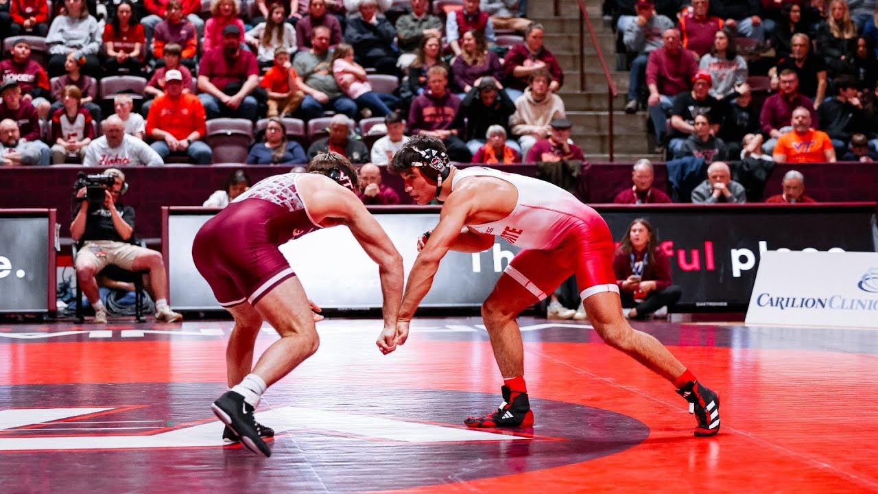 2025.02.21 #7 NC State Wolfpack at #10 Virginia Tech Hokies Wrestling