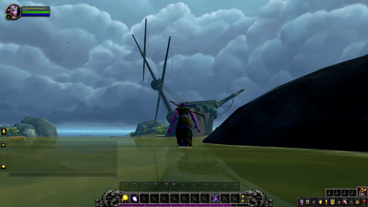 WoW 4k (upscaled) water reflection testing