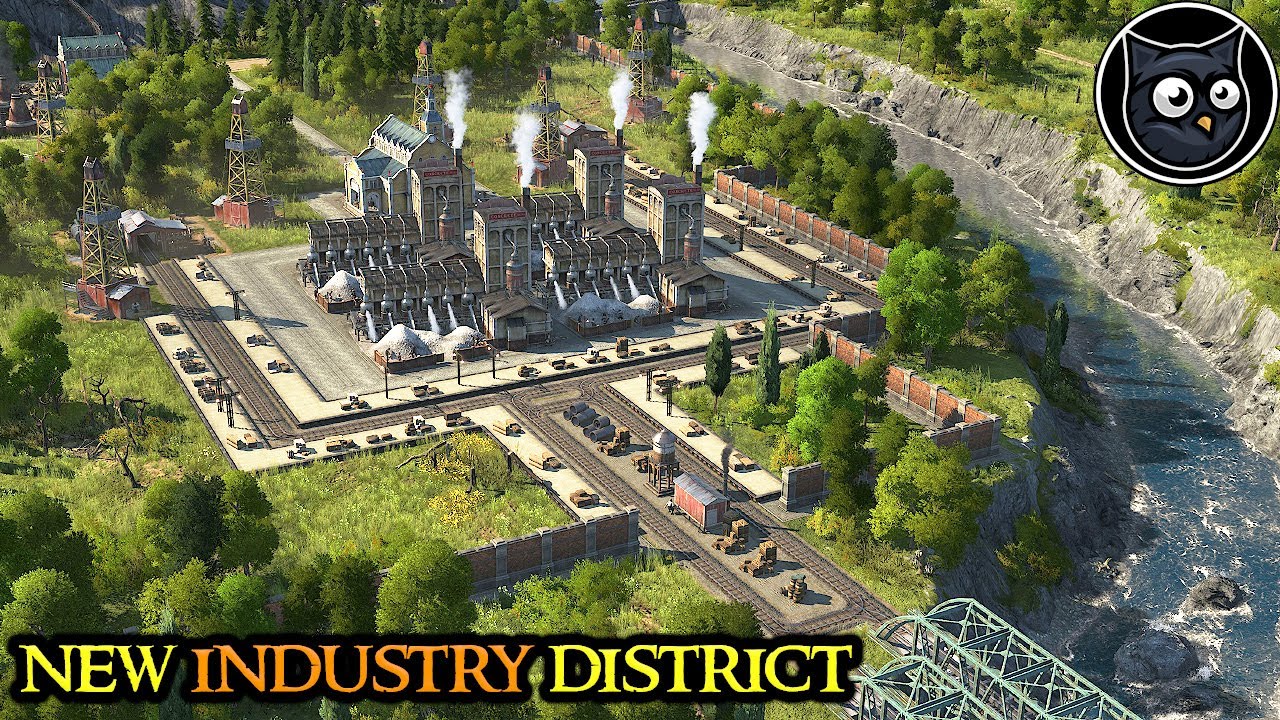 Building A New INDUSTRIAL Zone - Anno 1800 MEGACITY SURVIVAL - 3 V 1 & Fully Modded || Part 15