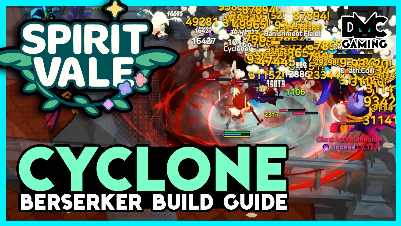 Spiritvale Ultimate Cyclone Berserker | Best Stats, Skills & Equipment