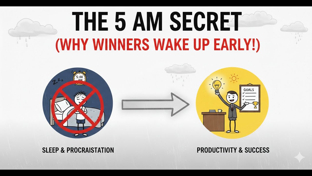 The 5 AM Secret (Why Winners Wake Up Early)