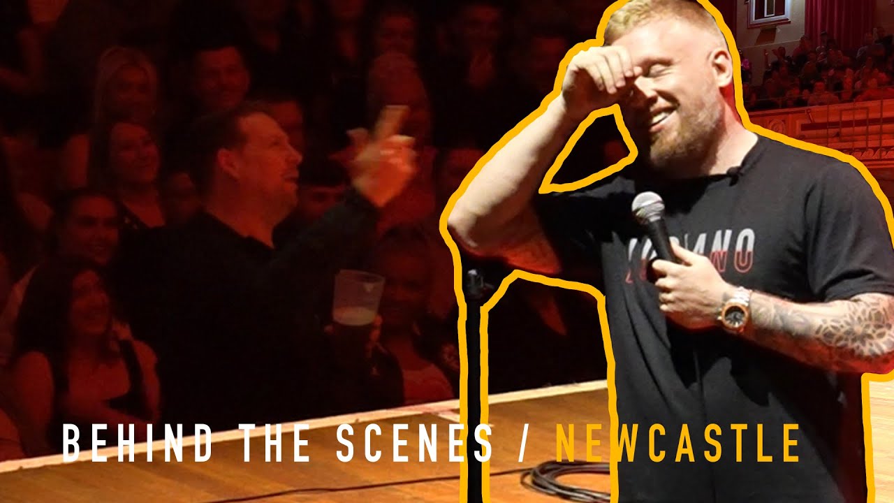 Drunken man tries to roast Paul Smith in front of 2000 people in Newcastle!