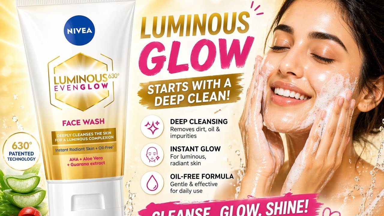 How To Use Nivea EvenGlow Facewash 🧴🧴