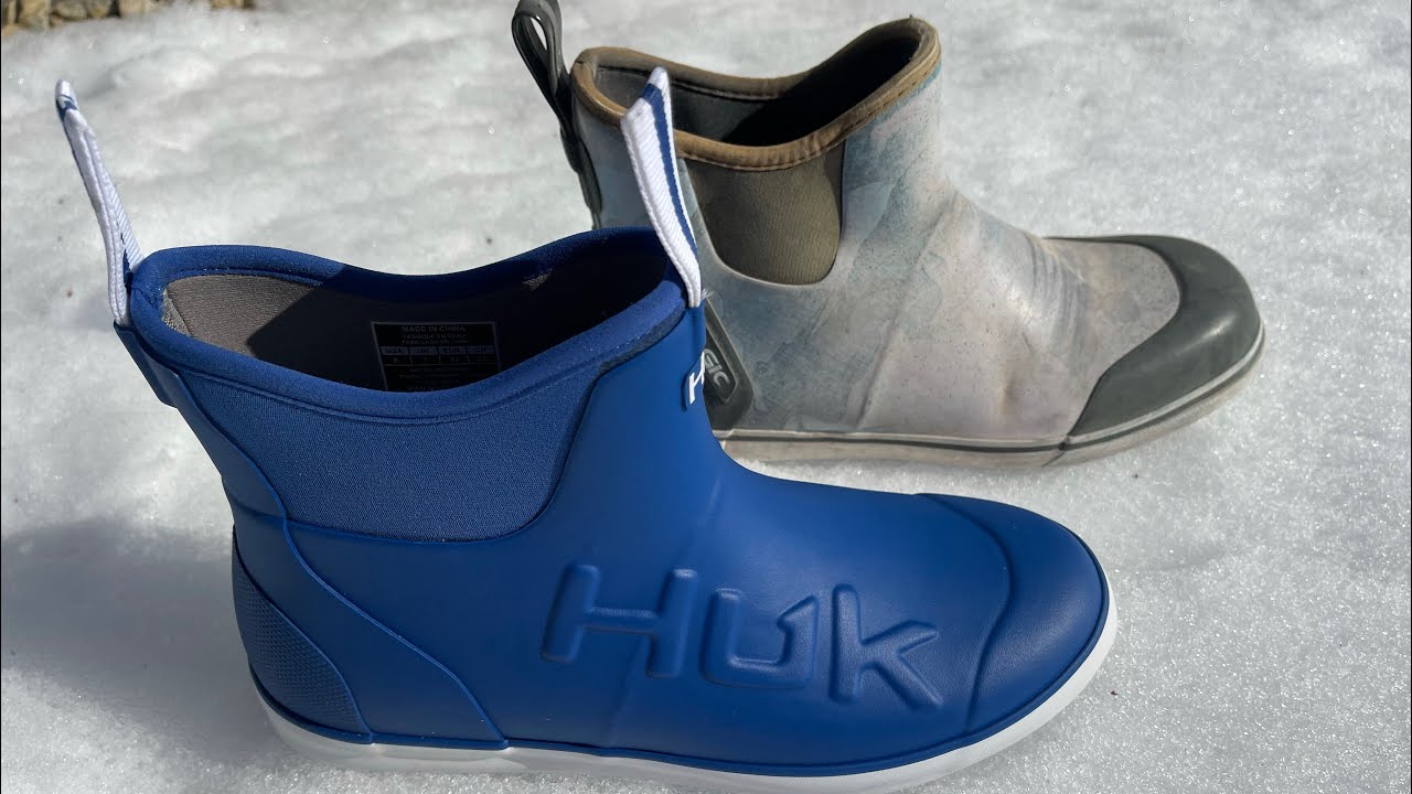 Moonwalking In My New Huk Boots!  Huk Vs. Pelagic