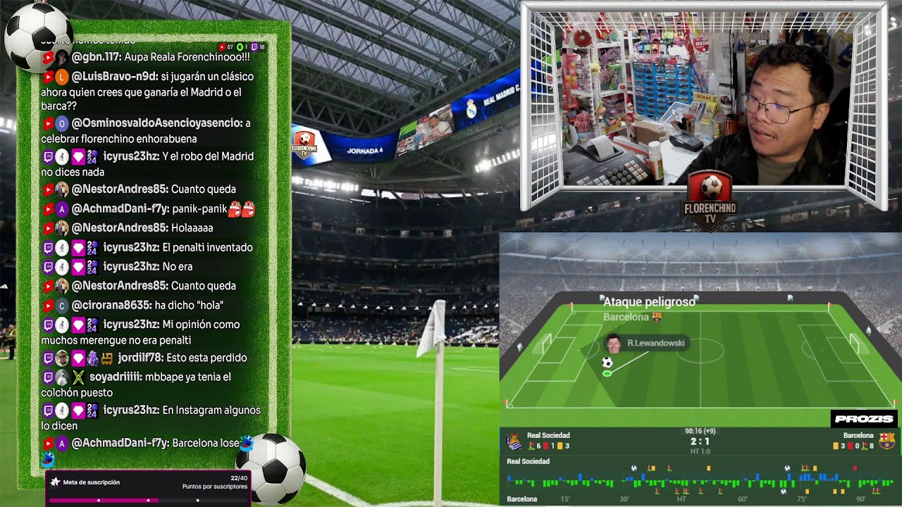 La liga  Trabajando Y Jugando  (Sin🎧)   El Chino Mas Madridista