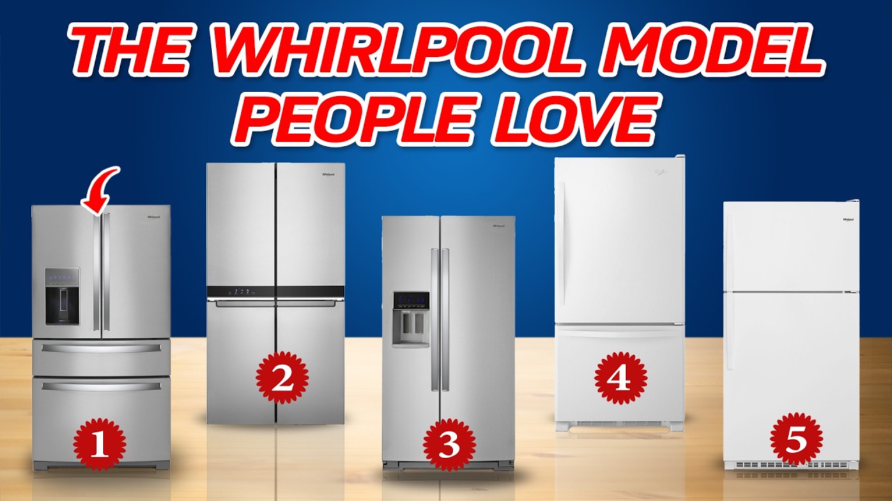 Лучший холодильник Whirlpool 2025 года: 5 лучших обзоров холодильников Whirlpool