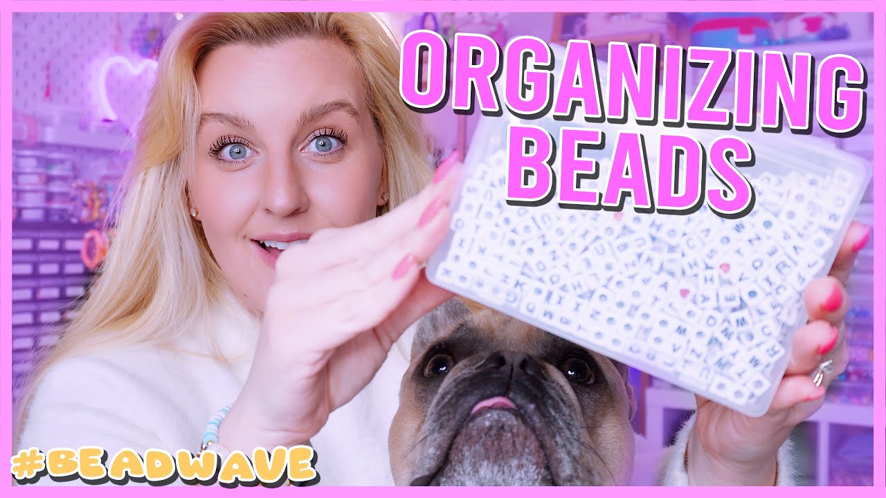 Sort Letter Beads With Me ✨ Satisfying Bead Organizing 🎧
