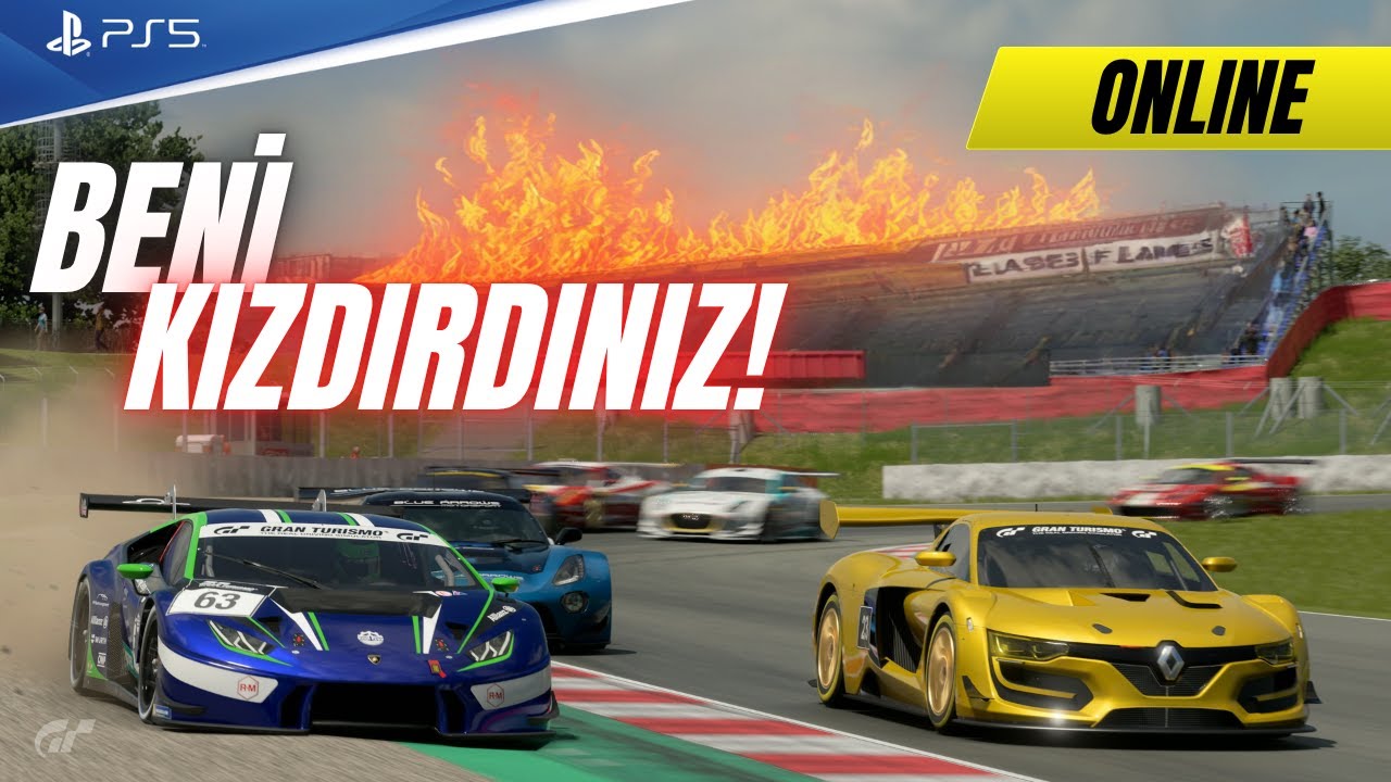 KAOSUN İÇİNDEN AYDINLIĞA - Gran Turismo 7 Online (Türkçe) - Catalunya GP - PS5 - Fanatec DD Pro