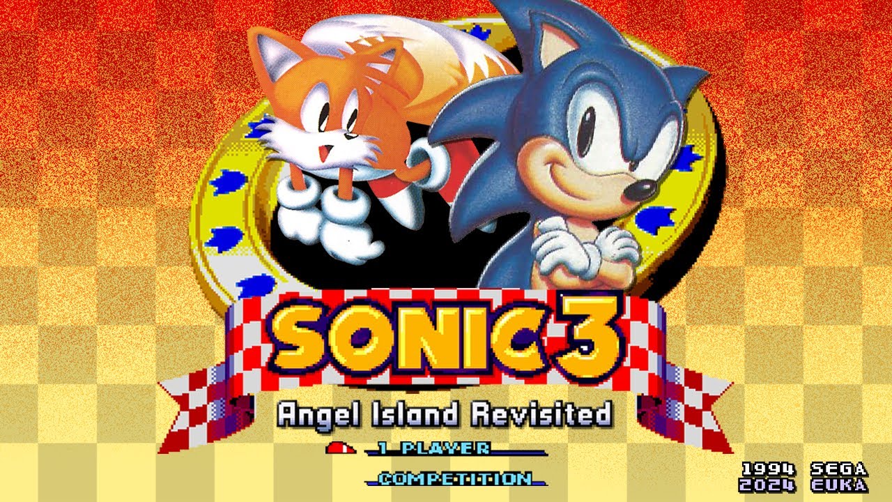 Twin Eagles Sonic in Sonic 3 A.I.R (v1.01) ✪ First Look Gameplay (1080p/60fps)