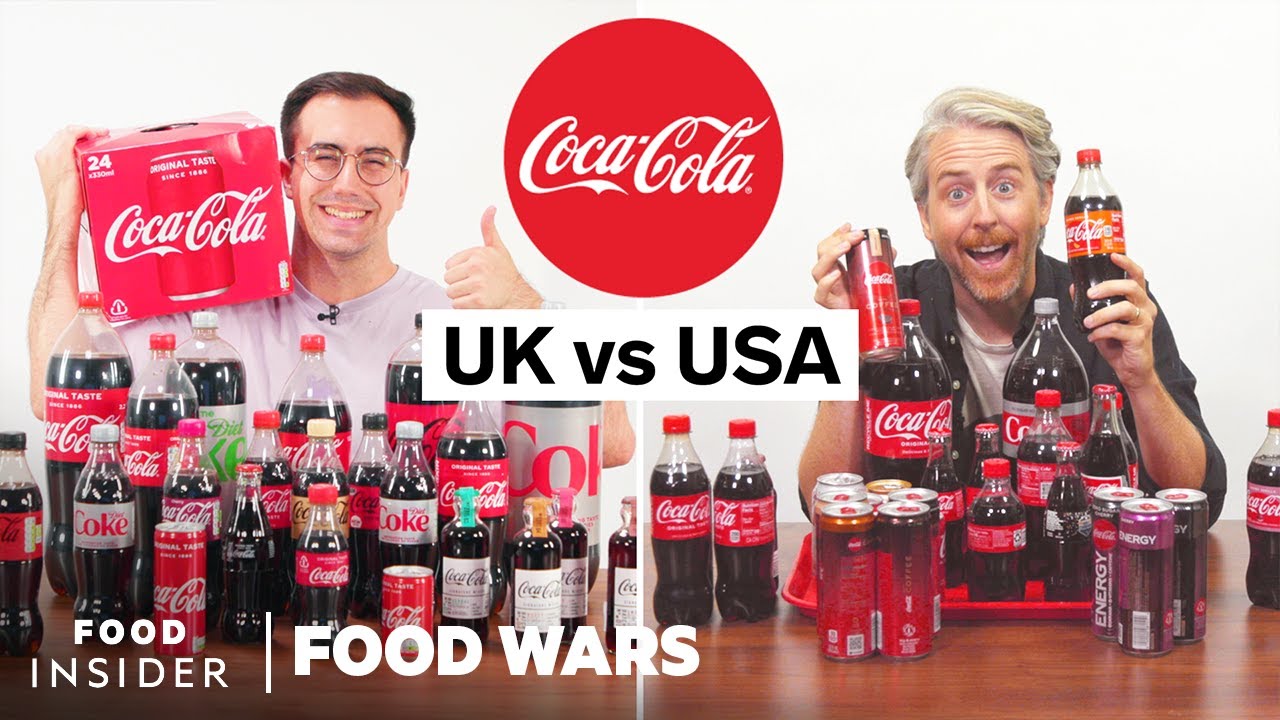 US vs UK Coca-Cola | Food Wars | Food Insider