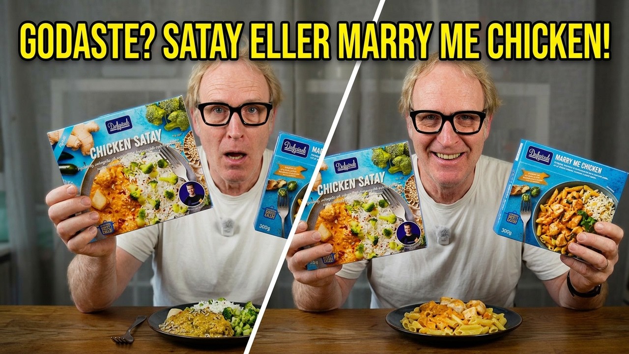 TESTAR DAFG&Aring;RDS NYHETER: Marry Me Chicken & Chicken Satay!