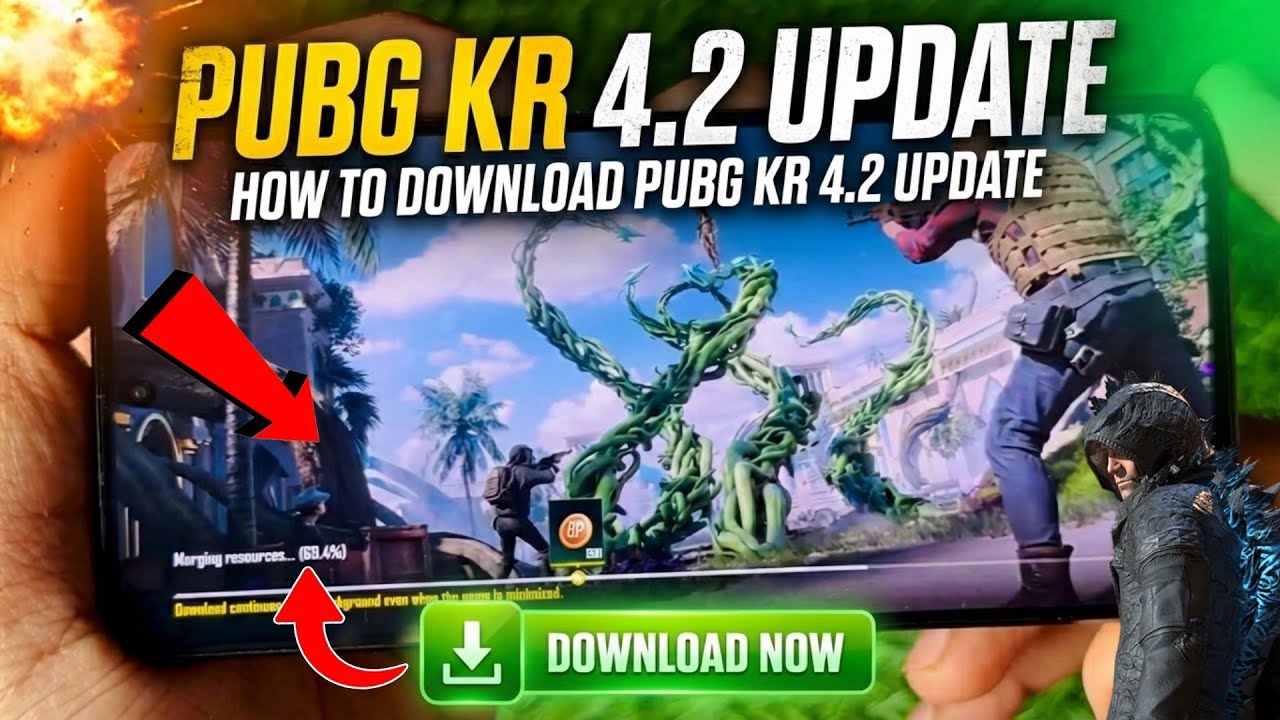 PUBG KR 4.2 UPDATE DOWNLOAD HERE || HOW TO DOWNLOAD PUBG KR 4.2 UPDATE