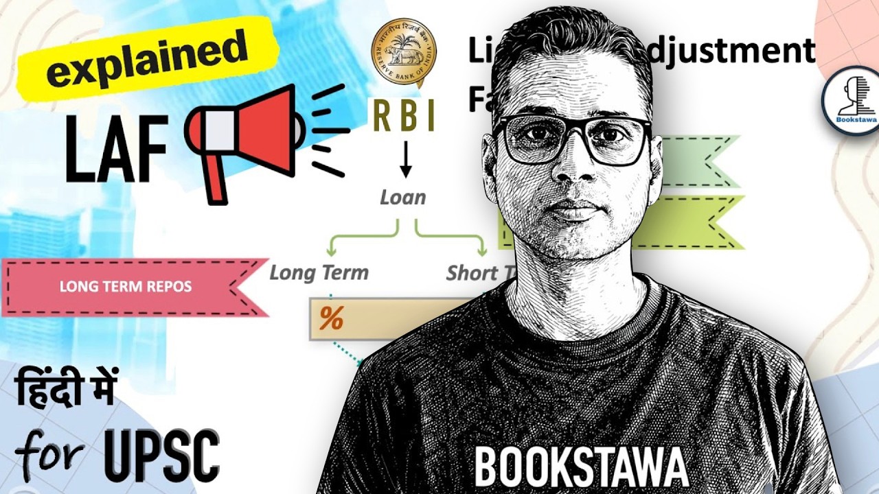 Repo Rate, Reverse Repo & LAF - Liquidity Adjustment Facility | Indian Economy for UPSC