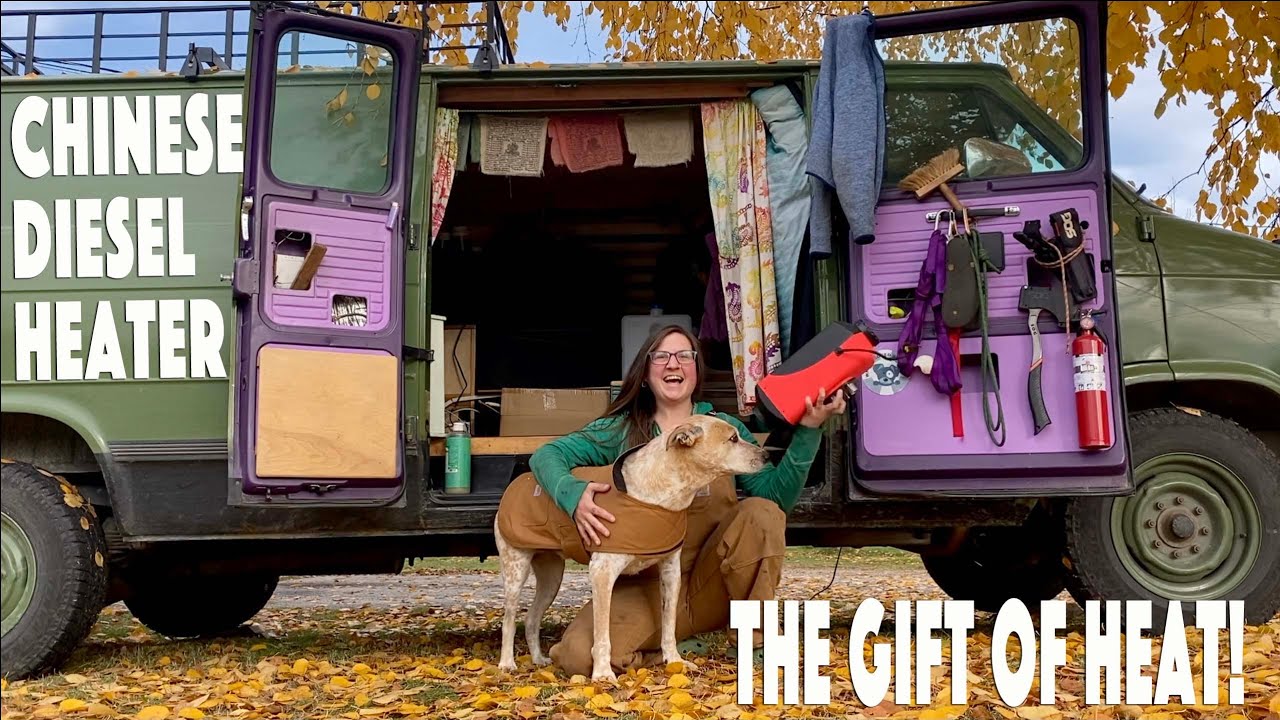 Chinese Diesel Heater || After 8 Winters of Vanlife we Were GIFTED HEAT