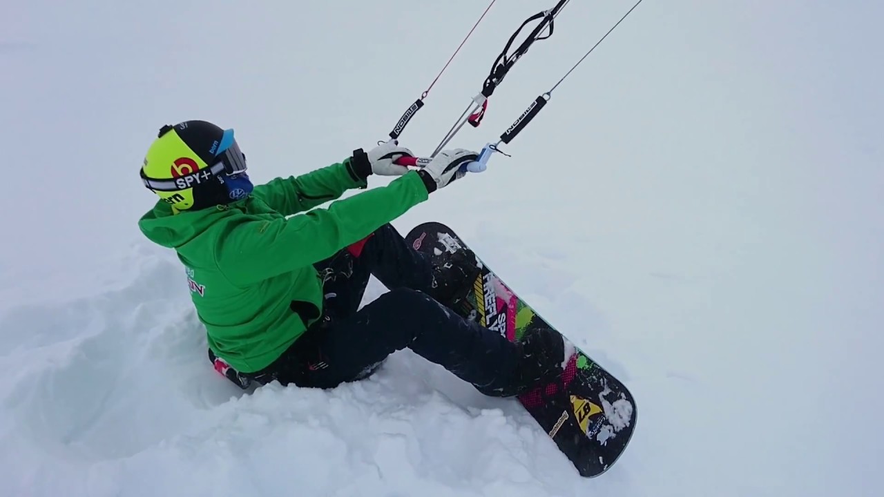 Snowkiting in Norway (Haukeli) 2018