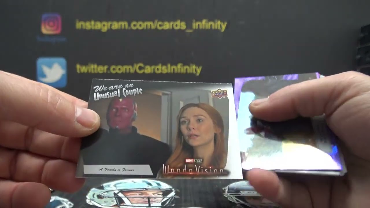 2022 Upper Deck Marvel Wandervision 3 Box #s Break Part 2/2