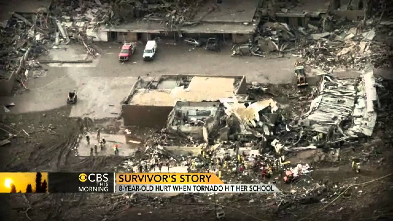 8-year-old tornado survivor tells her story