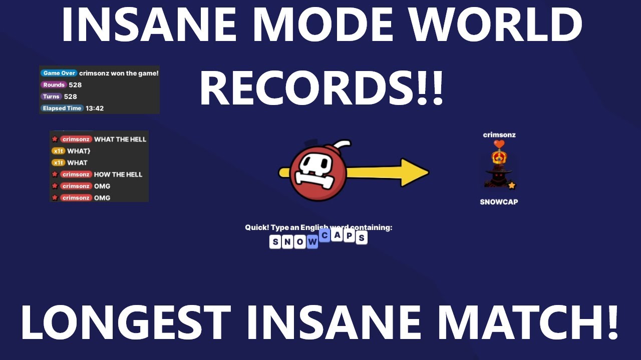 INSANE MODE SOLO WORLD RECORD