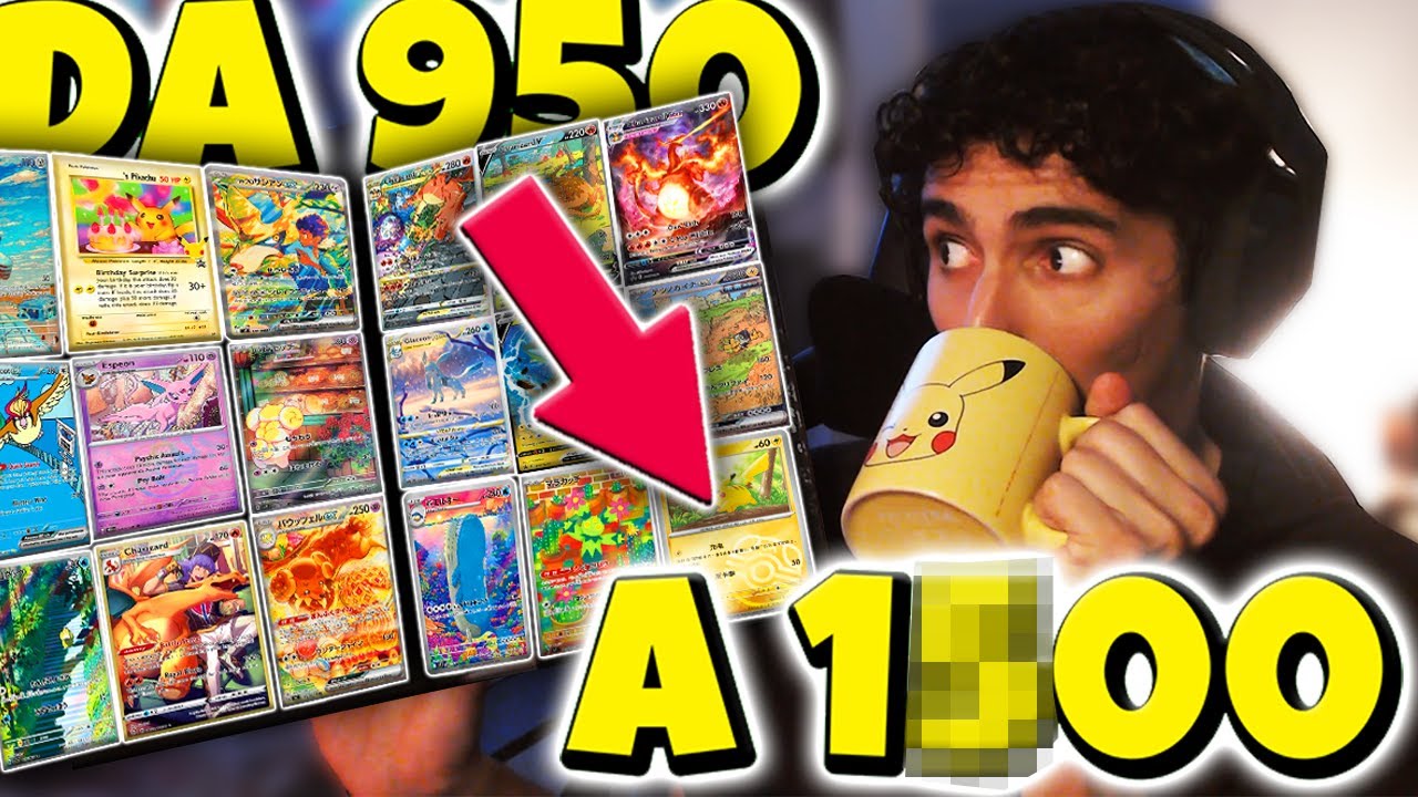 HO SPESO 950€ per un LOTTO DI CARTE POKEMON! GUADAGNARE o PERDERE?