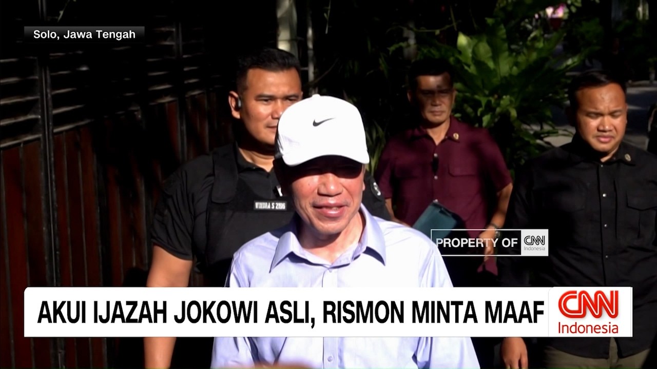 Akui Ijazah Jokowi Asli, Rismon Minta Maaf