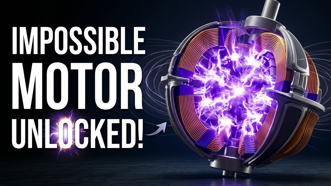 NEW Magnetic Tech Unlocks Impossible Motor Design!