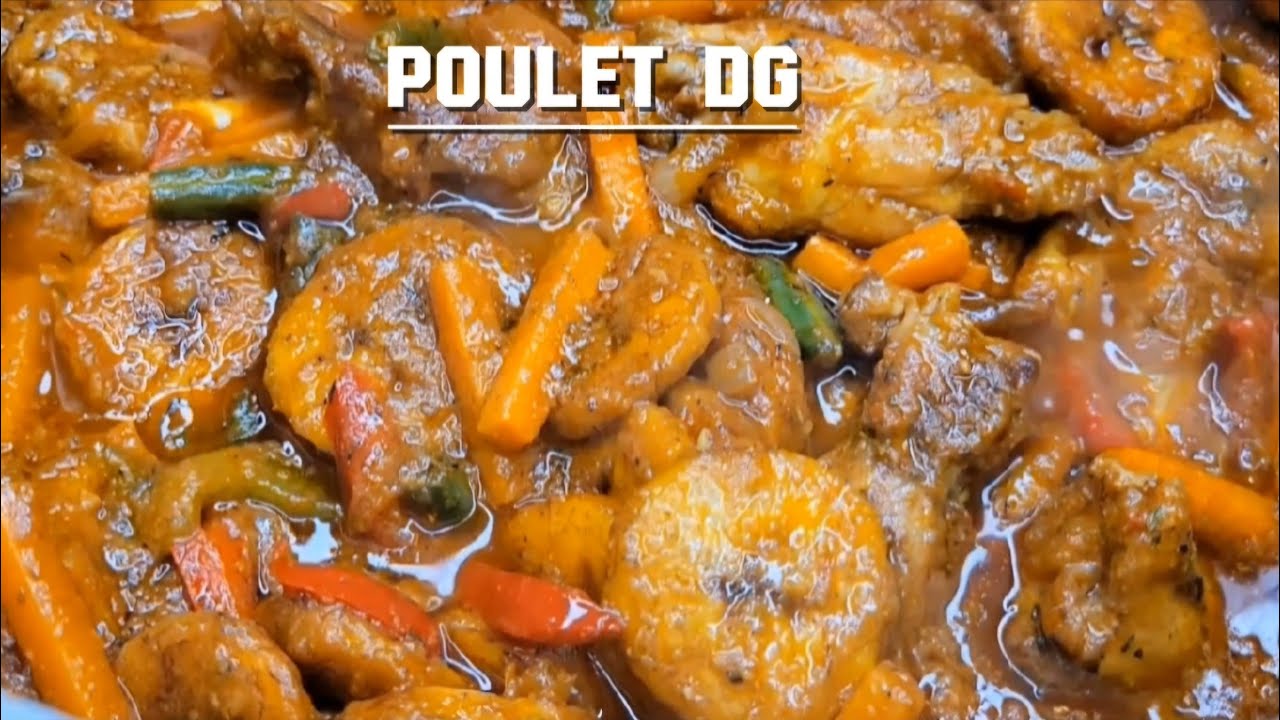 Poulet DG Cameroon 🇨🇲 #pouletdg ##chickenrecipes