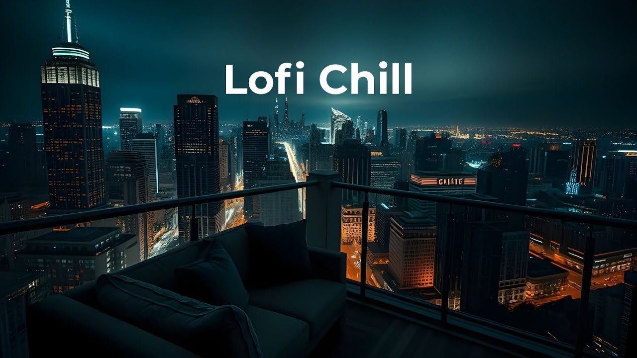 Rooftop Lo-fi: City Views & Chill Vibes 🌃 | Music for Study, Sleep, Focus