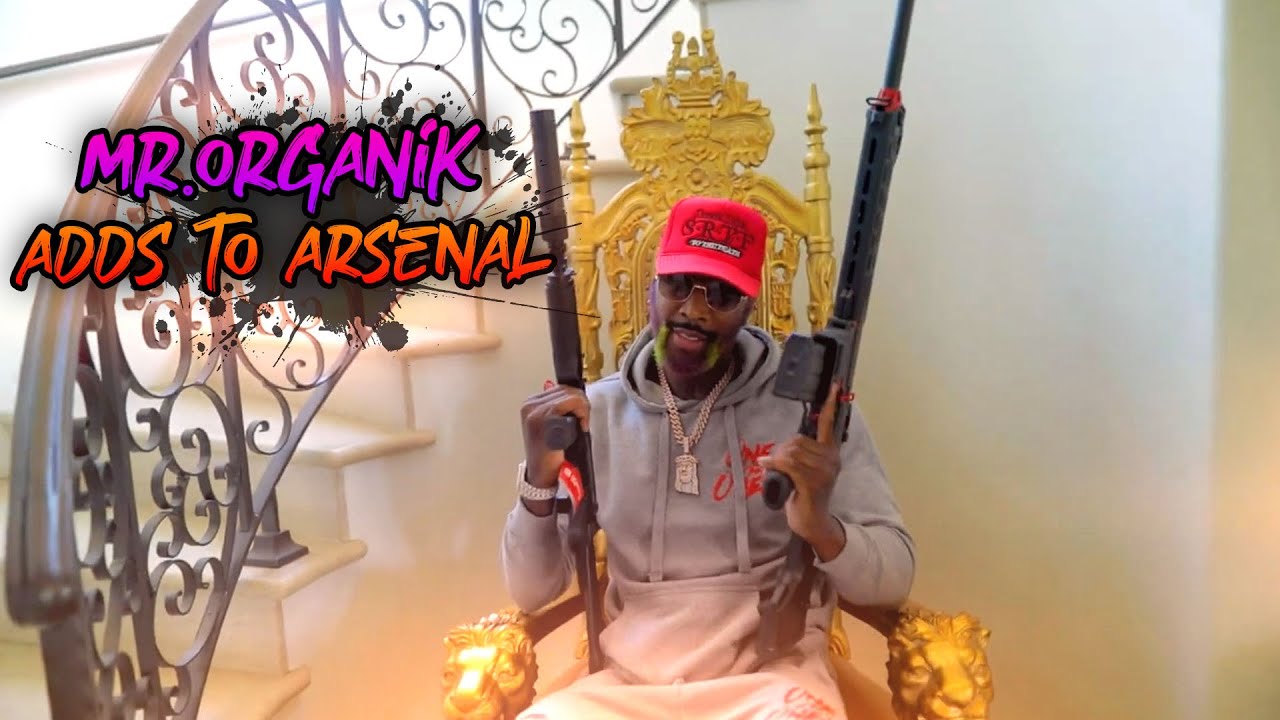 Mr. Organik Ups Arsenal For Protection & Shocka 252 Takes Delivery Of Hellcat Durango | FREE SMOKE