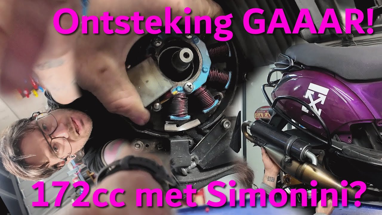 172cc Zip2k met Simonini en gare ontsteking.....