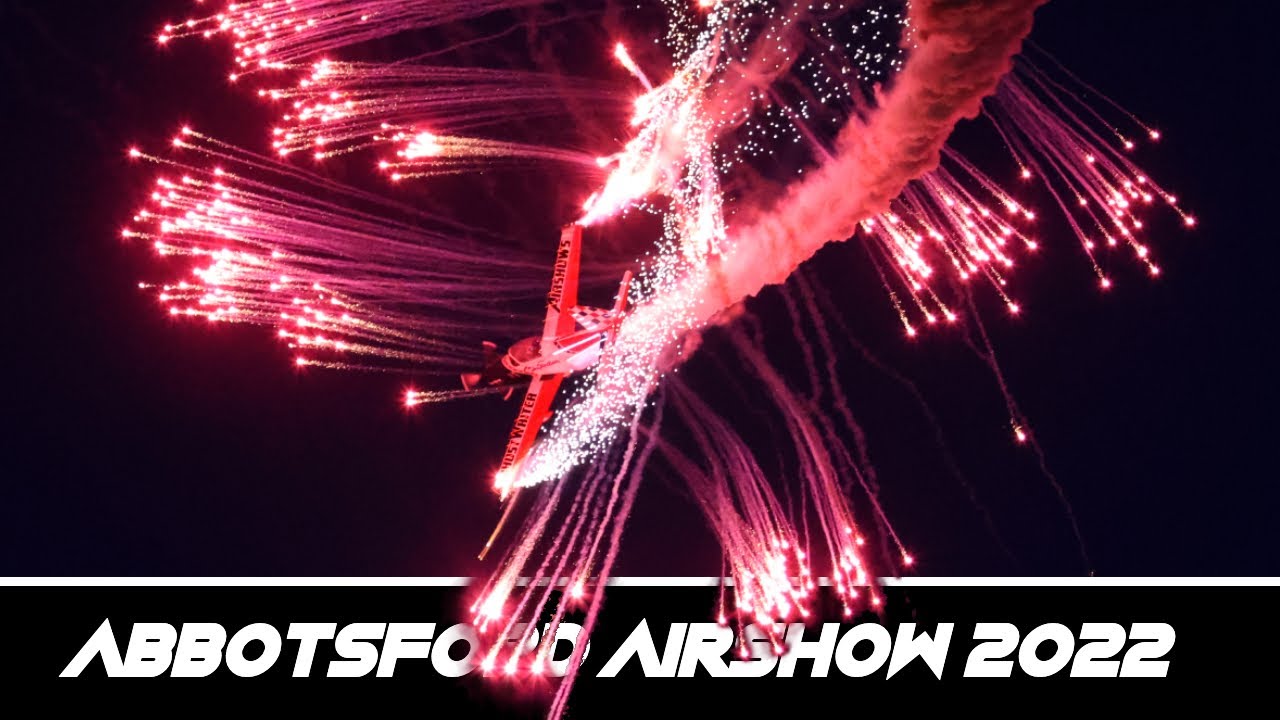 This Plane Shoots Fireworks! Ghostwriter Airshows - Abbotsford Airshow 2022