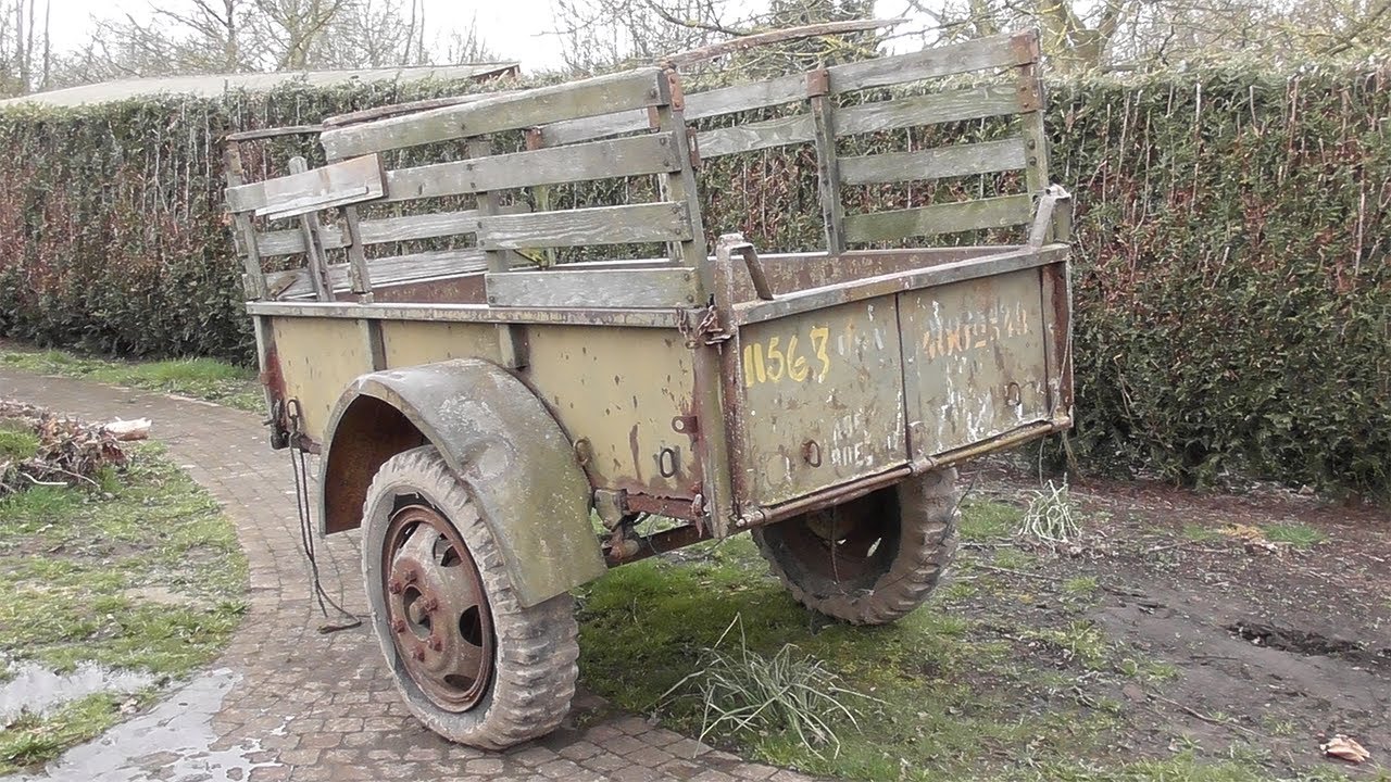 BEN HUR 1 ton trailer restoration 