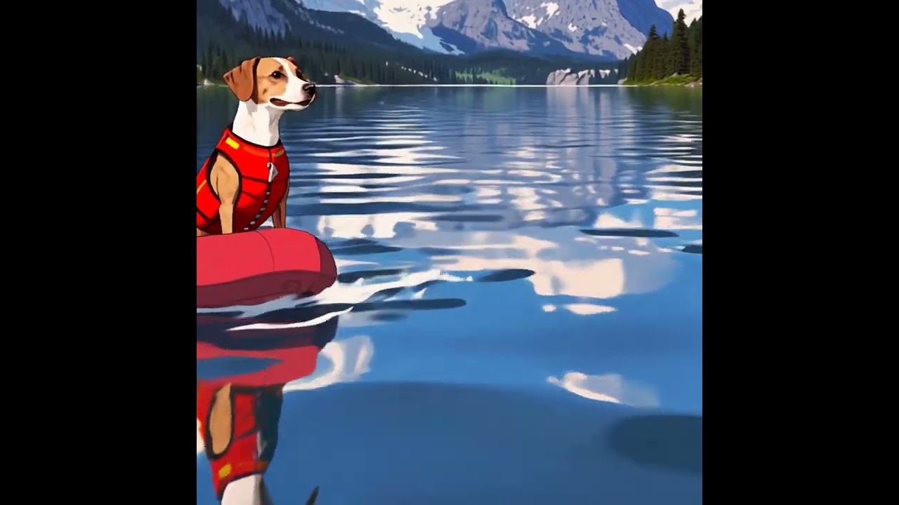 Dog Meme Coin - DOAB. Exploring the lakes on Vancouver Island. #dogmemecoins #memecoins #dogs