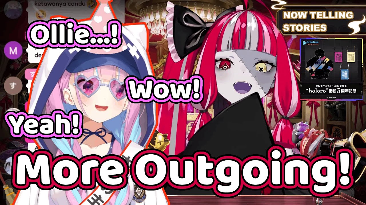 Ollie did not expect Aqua to be that social 【Hololive】