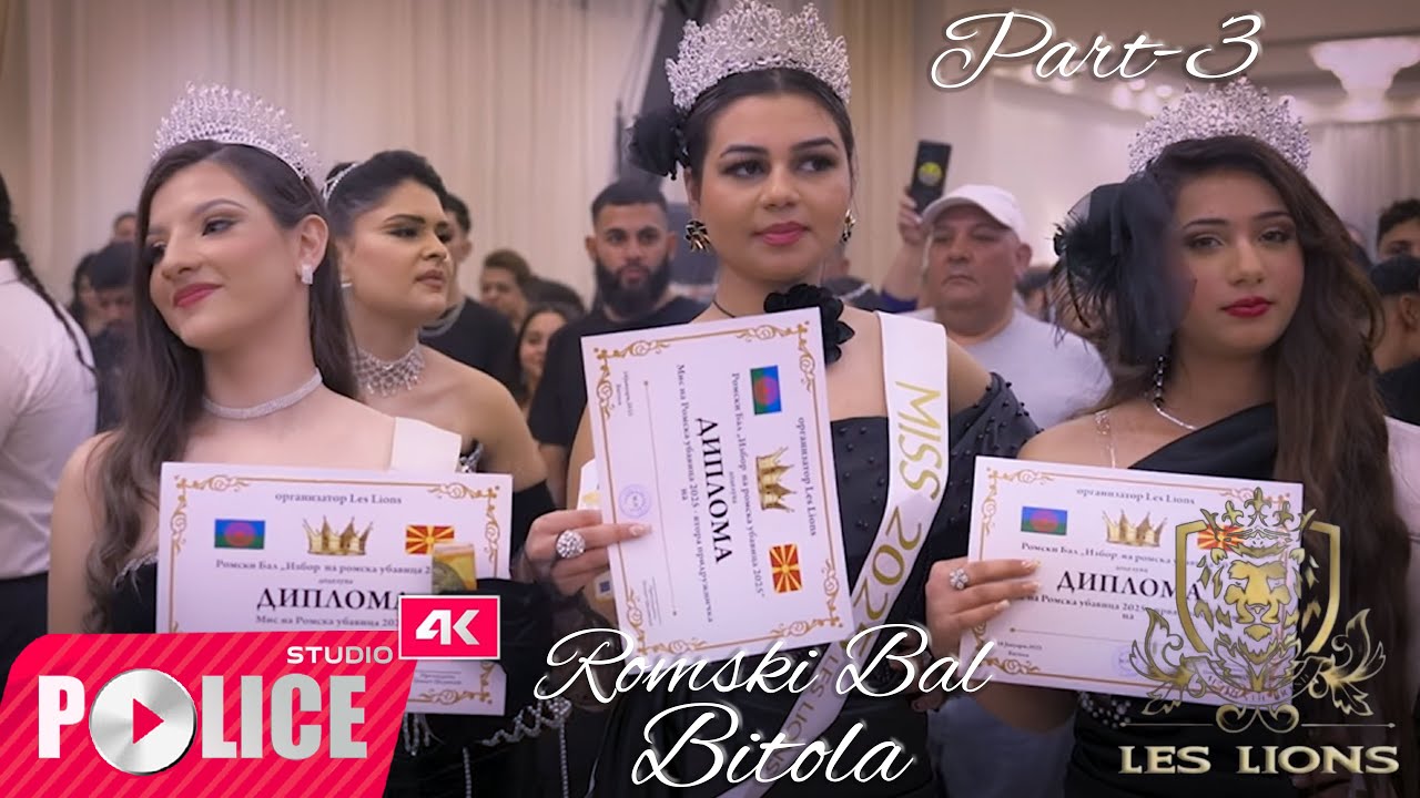 Romski Bal Bitola 2025 -Part 3 | Izbor na Romska Ubavica | Studio Police 2025