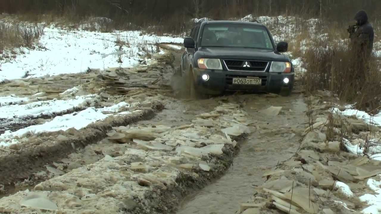 Mitsubishi Pajero 3 mudding Yokohama G012 A/T 30.5