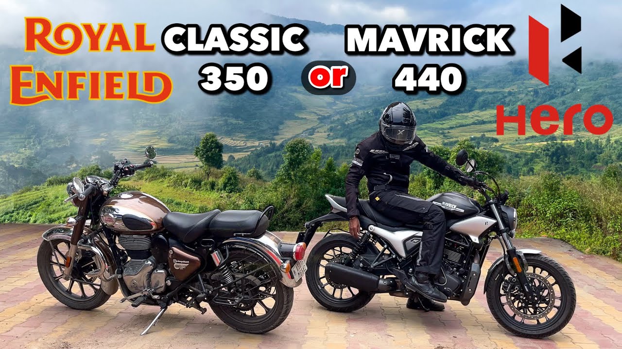 WHAT SHOULD YOU BUY? HERO MAVRICK 440 OR ROYAL ENFIELD CLASSIC 350 REBORN | PRICE DIFFERENCE?