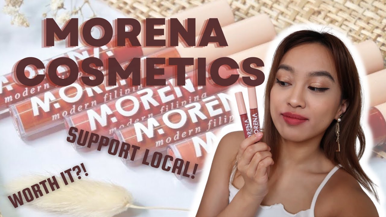 TRYING OUT MORENA COSMETICS' AIRY MATTE LIP INKS! || Support Local!
