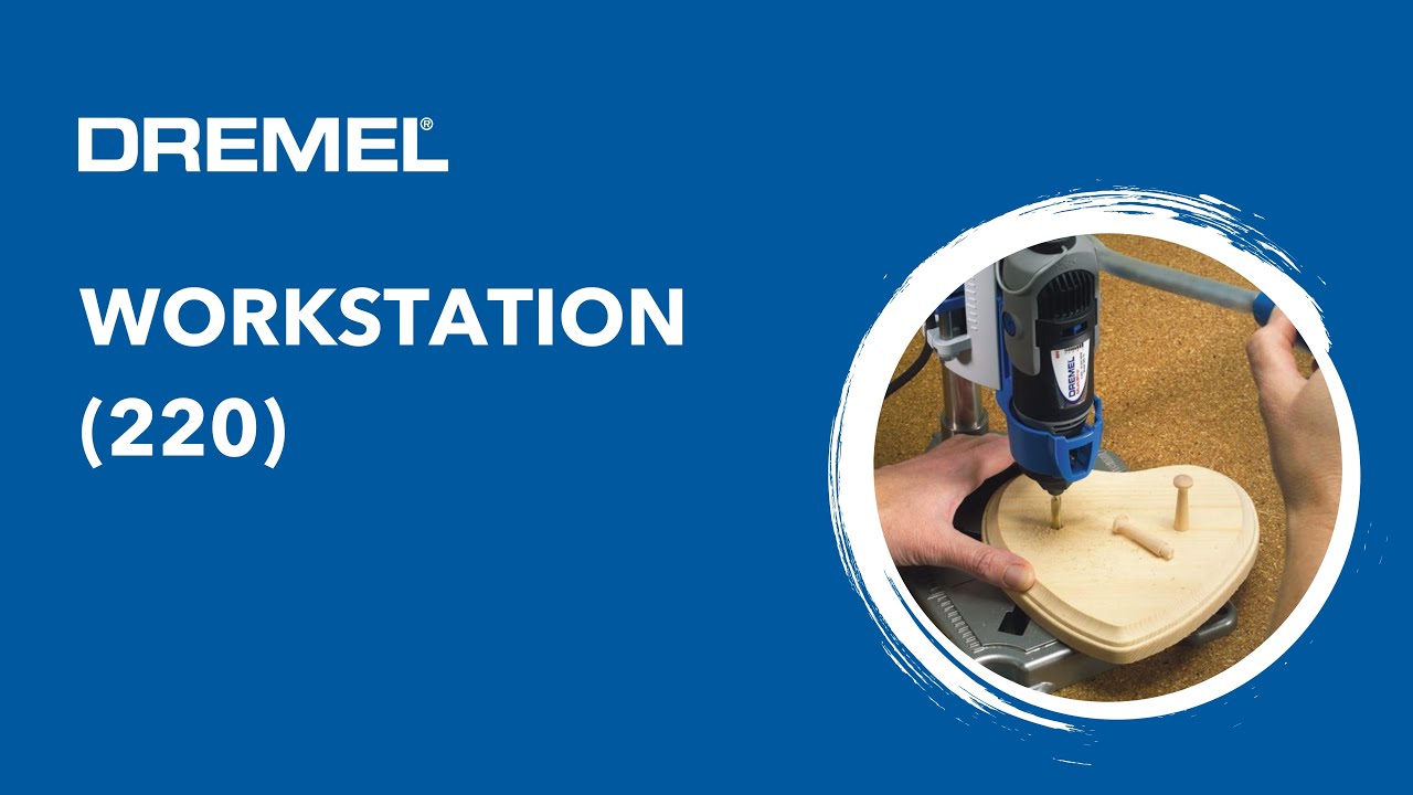 DREMEL&reg; - Workstation (220) - Werkzeugst&auml;nder zur besseren Kontrolle
