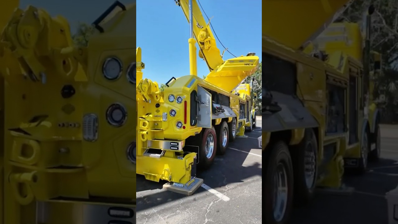 Up close look at a NRC CSR85. #towing #trucking #heavyequipment #kenworth