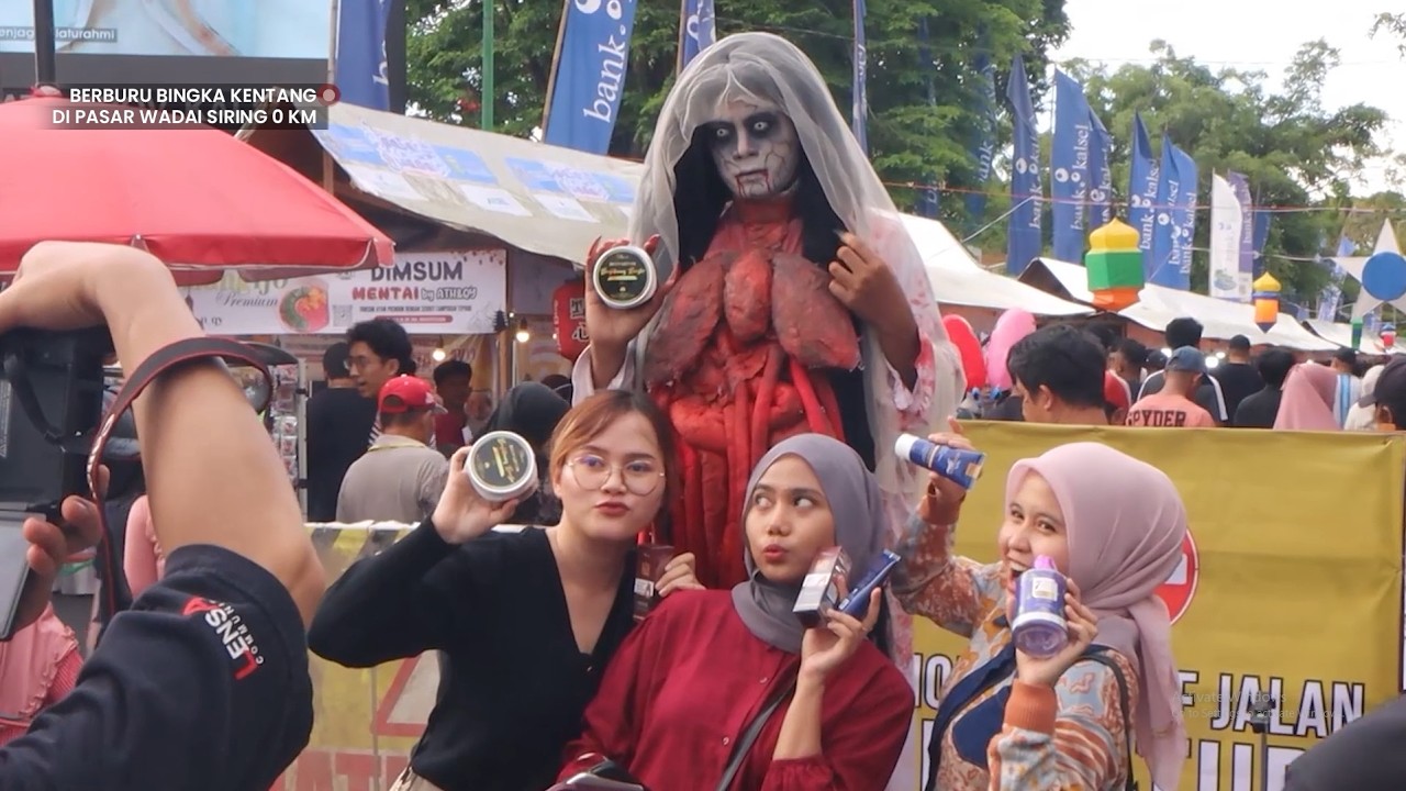 NGABUBURIT ASYIK ~ BERBURU BINGKA KENTANG HINGGA NAIK KELOTOK DI PASAR WADAI