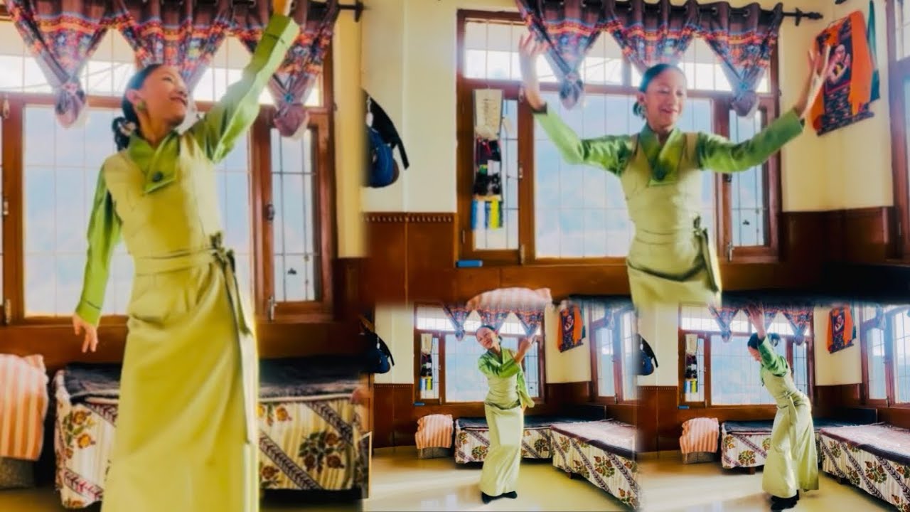 New Tibetan dance # latest ￼gorshy. སྒོར་གཞས་གསར་པ་།།