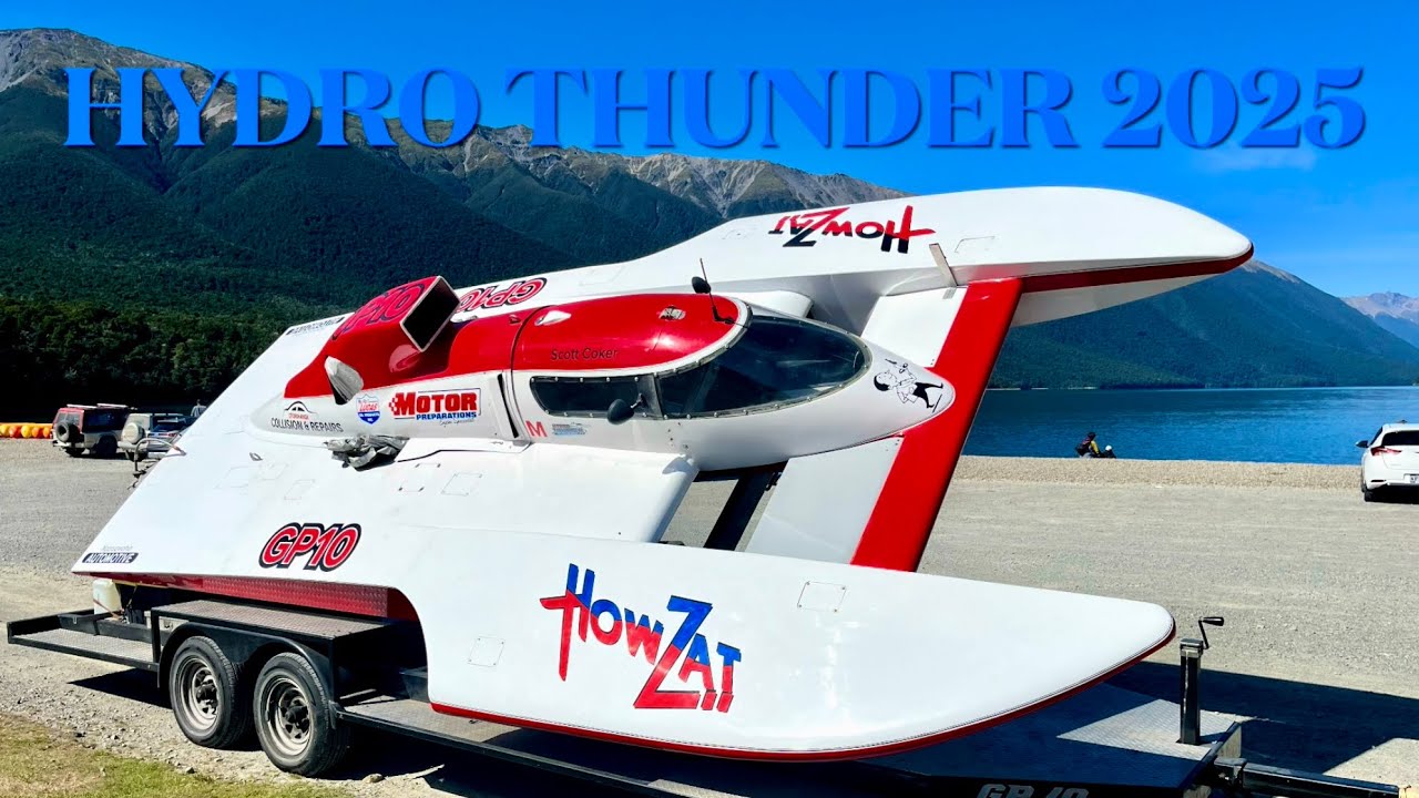 Hydro Thunder NZ 2025 GP Hydroplanes Lake Rotoiti