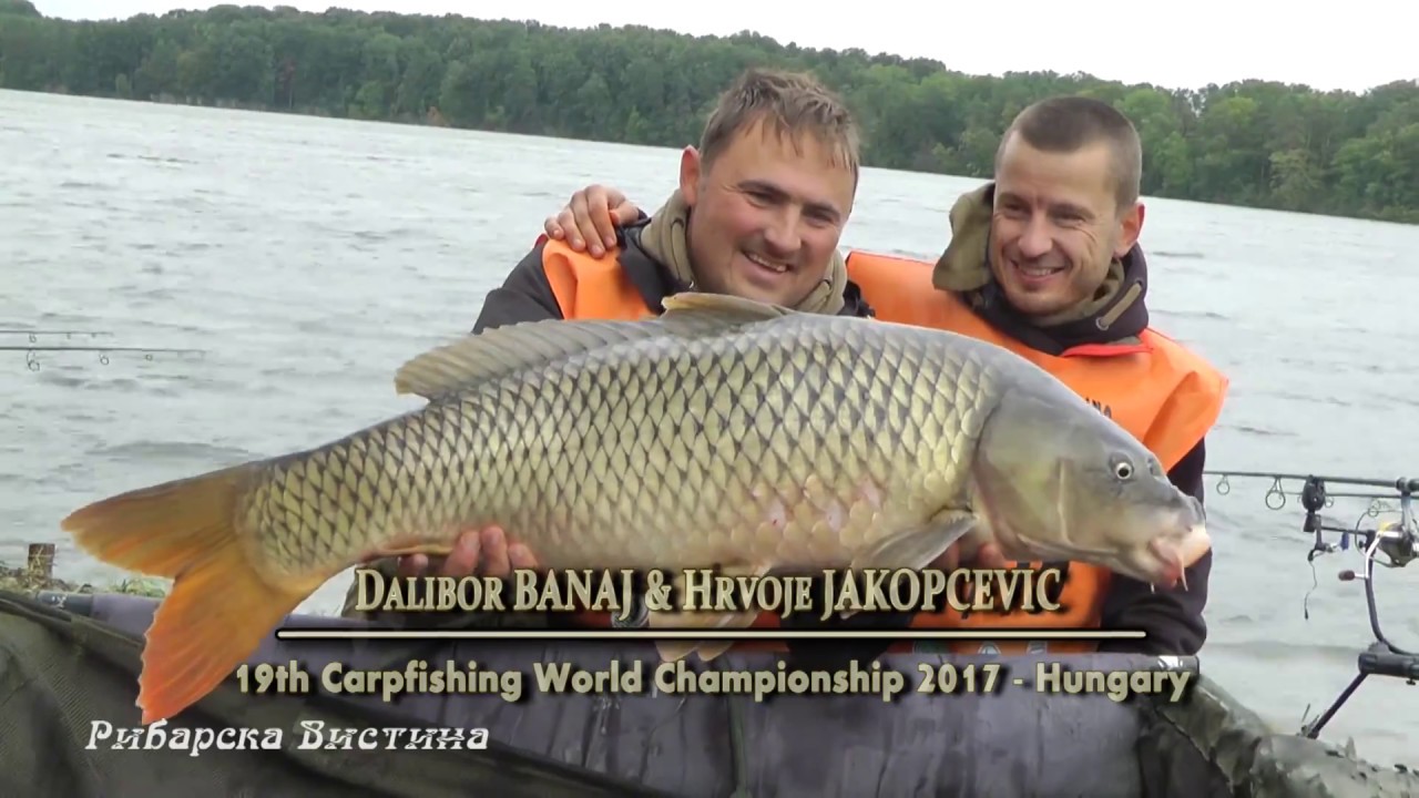 Dalibor BANAJ&Hrvoje JAKOPCEVIC in action on 19th Carpfishing World Championship 2017