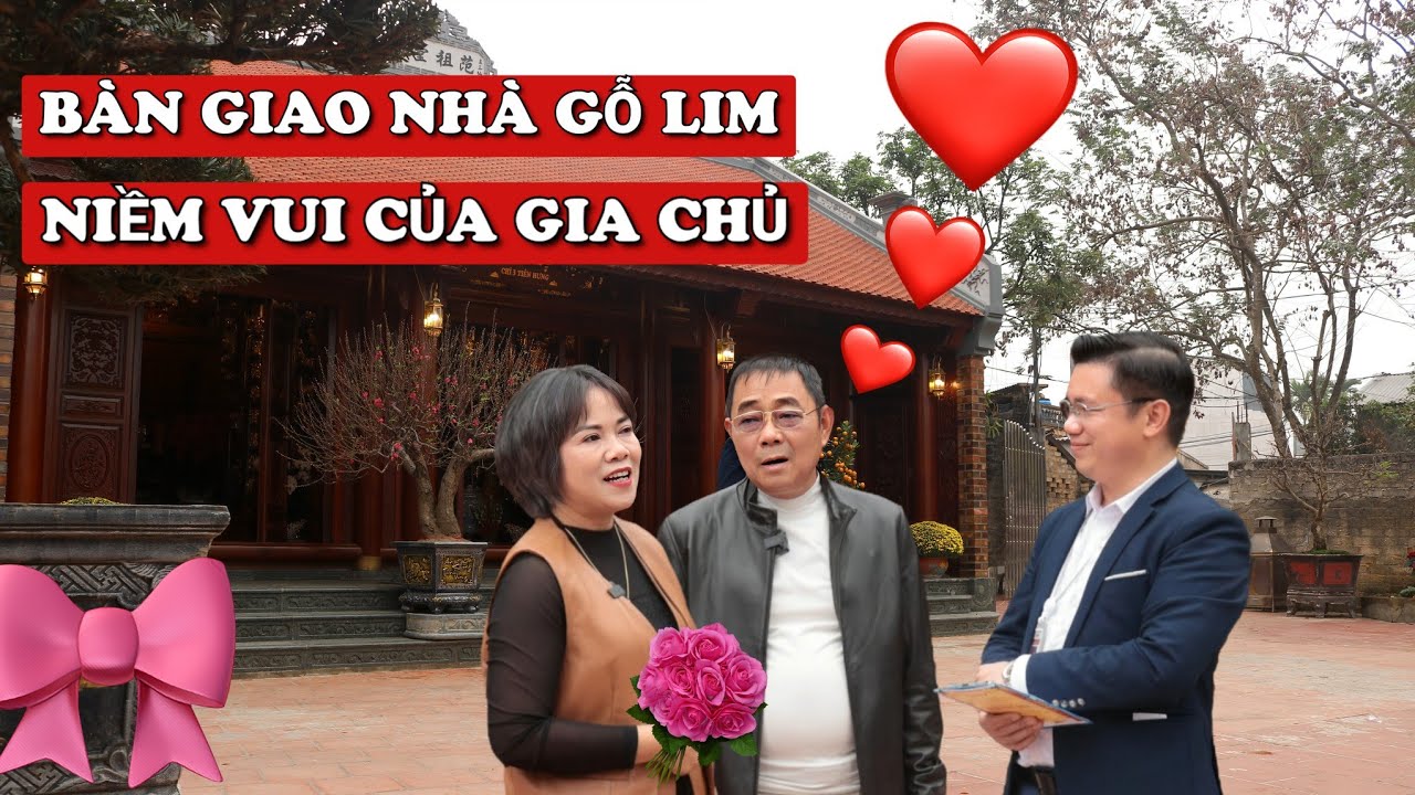 Choáng ngợp mẫu Nhà thờ 3 gian Gỗ Lim cao cấp: Tinh hoa kiến trúc Việt